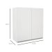 Armário Aéreo Top Class 2 Portas Branco