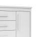 Cômoda Elegance 2 Portas 4 Gavetas Branca