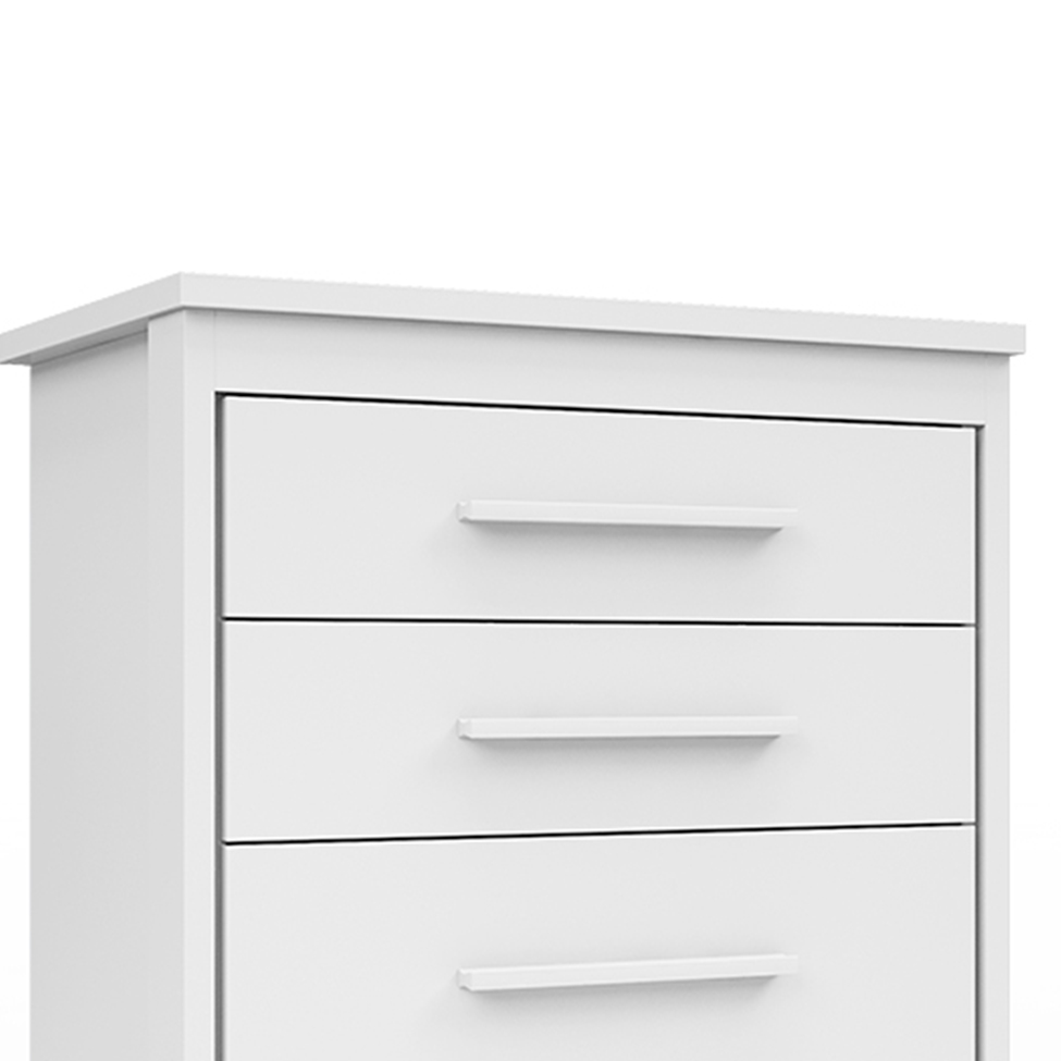 Cômoda Elegance 5 Gavetas Branca