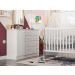 Cômoda Infantil Espaçosa Rosa Com 04 Gavetas E 01 Porta Para Quarto Baby Luxo Icp