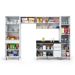 Cozinha Compacta Top Class 10 Portas 3 Gavetas Branca