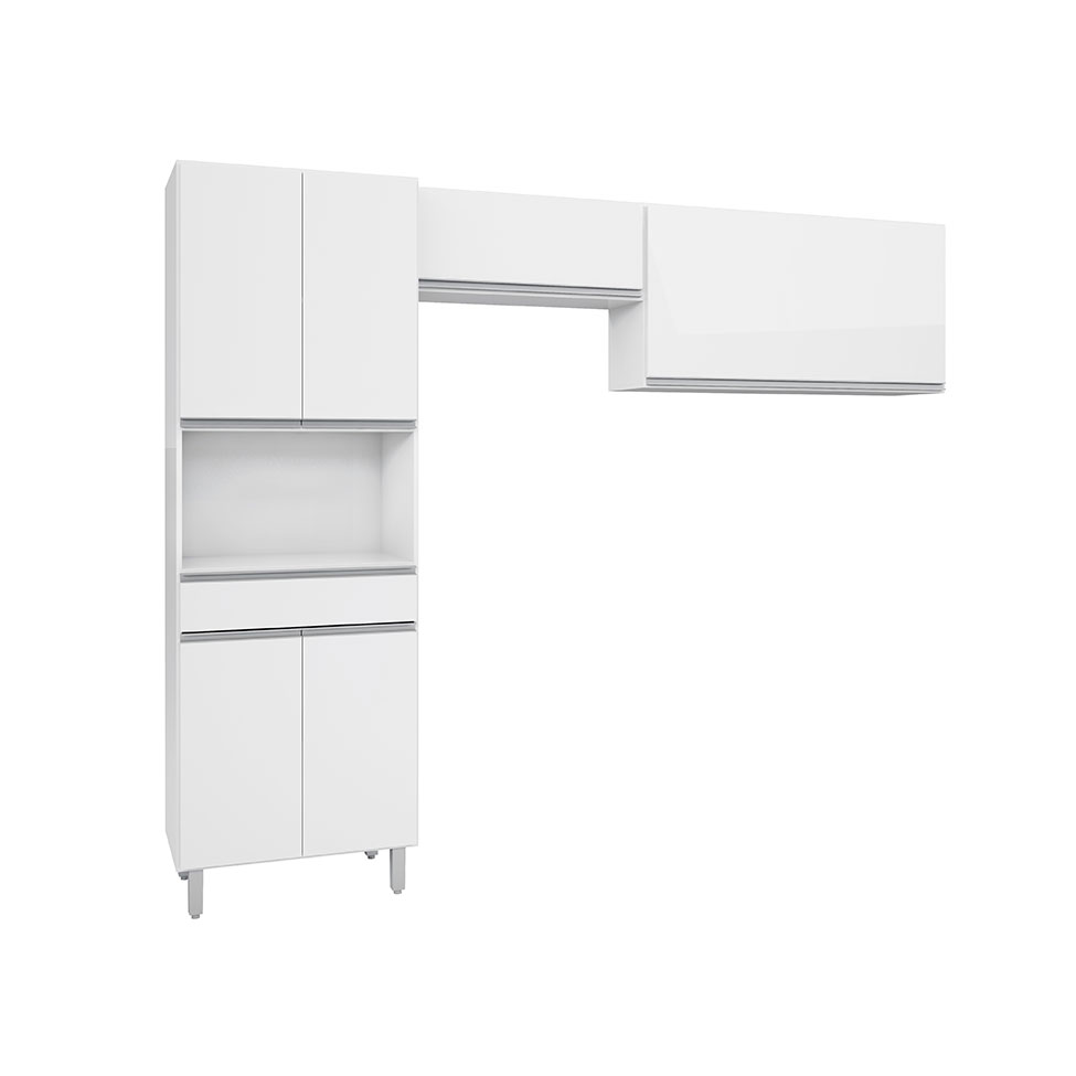 Cozinha Compacta Top Class 6 Portas Branco