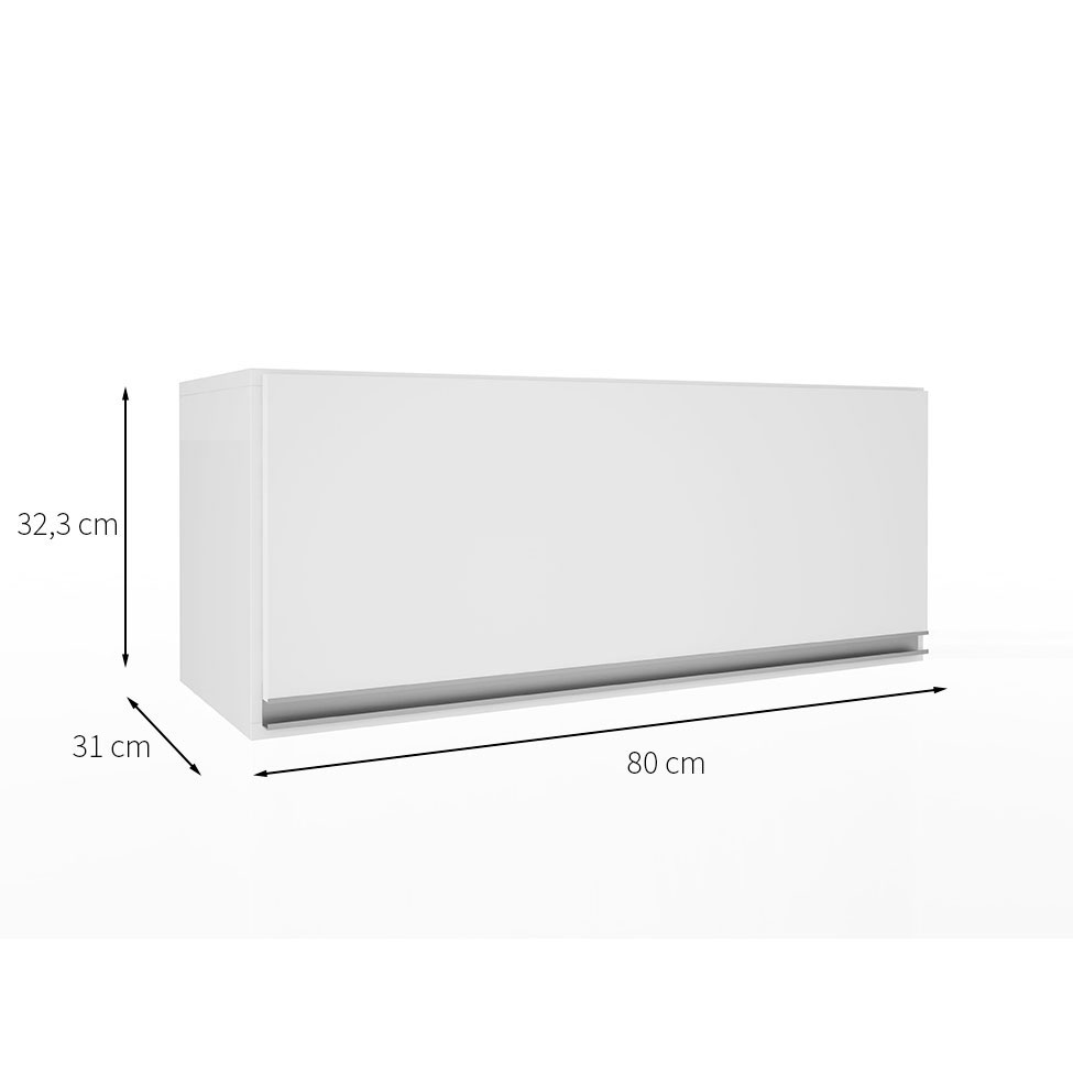 Cozinha Compacta Top Class 6 Portas Branco