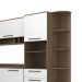 Cozinha Completa Evolution Plus 10 Portas 8 Gavetas Branco e Tannat