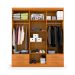 Guarda-Roupa Casal Advantage 6 Portas 4 Gavetas Freijó