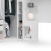 Guarda-Roupa Closet Modulado 6 Portas 4 Gavetas Gênova Branco