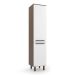 Paneleiro Evolution 2 Portas Tannat e Branco