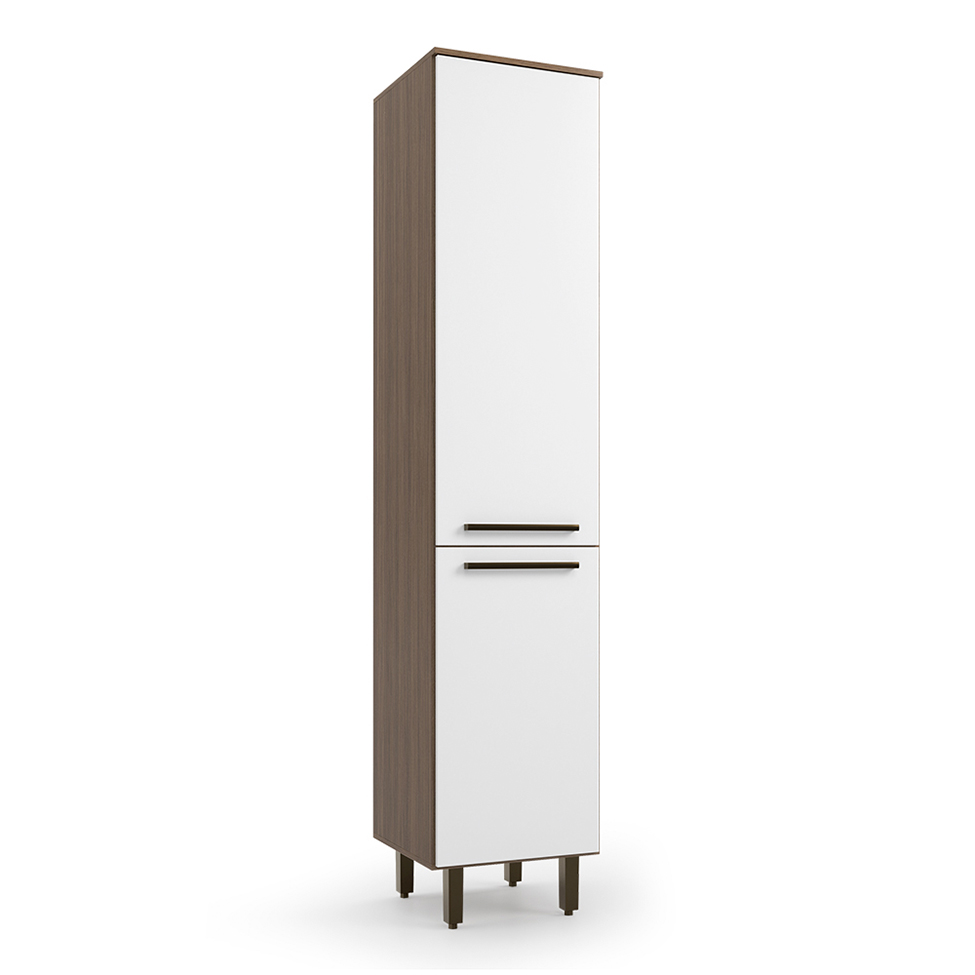 Paneleiro Evolution 2 Portas Tannat e Branco