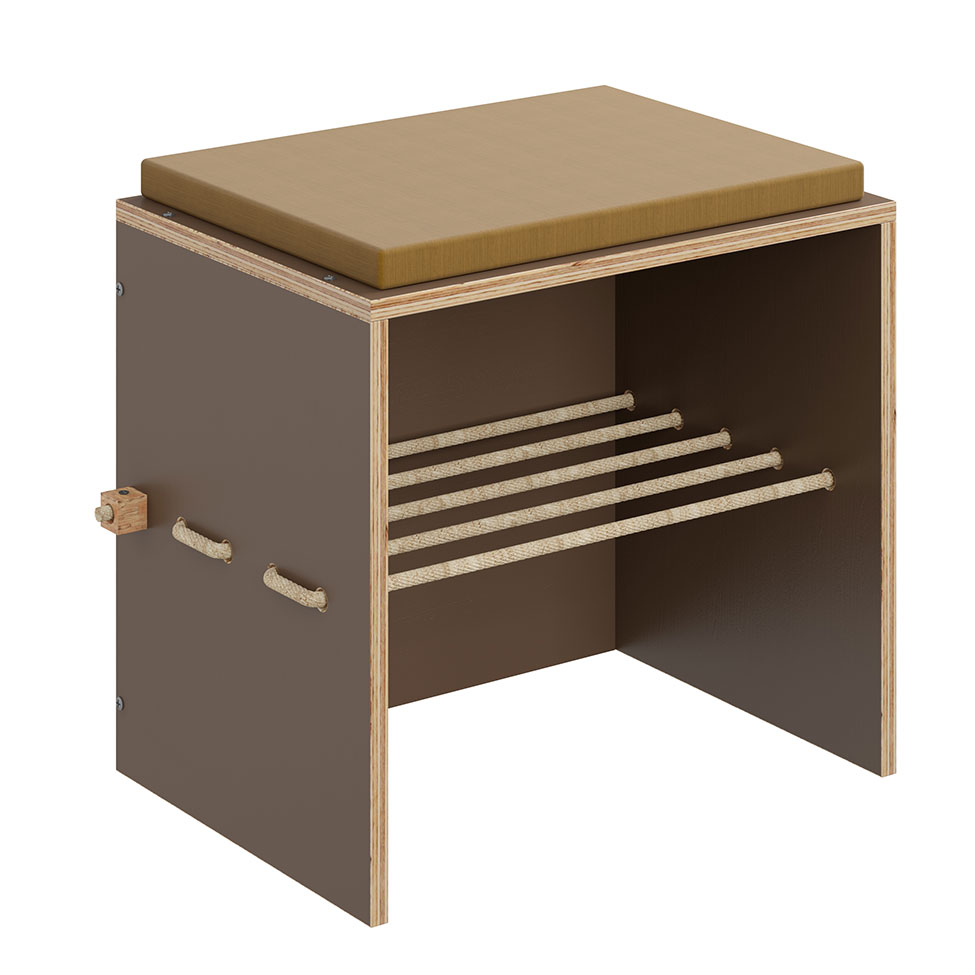 Banco Cordel com Futon Oxid