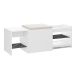 Banco Flow com Futon 1 GV Branco