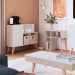 Buffet Leaves 2 PT Nature e Branco
