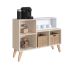 Buffet Leaves 2 PT Nature e Branco