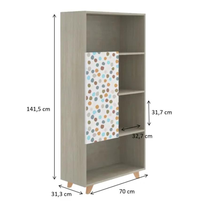 Estante 1 Porta Linha Kids