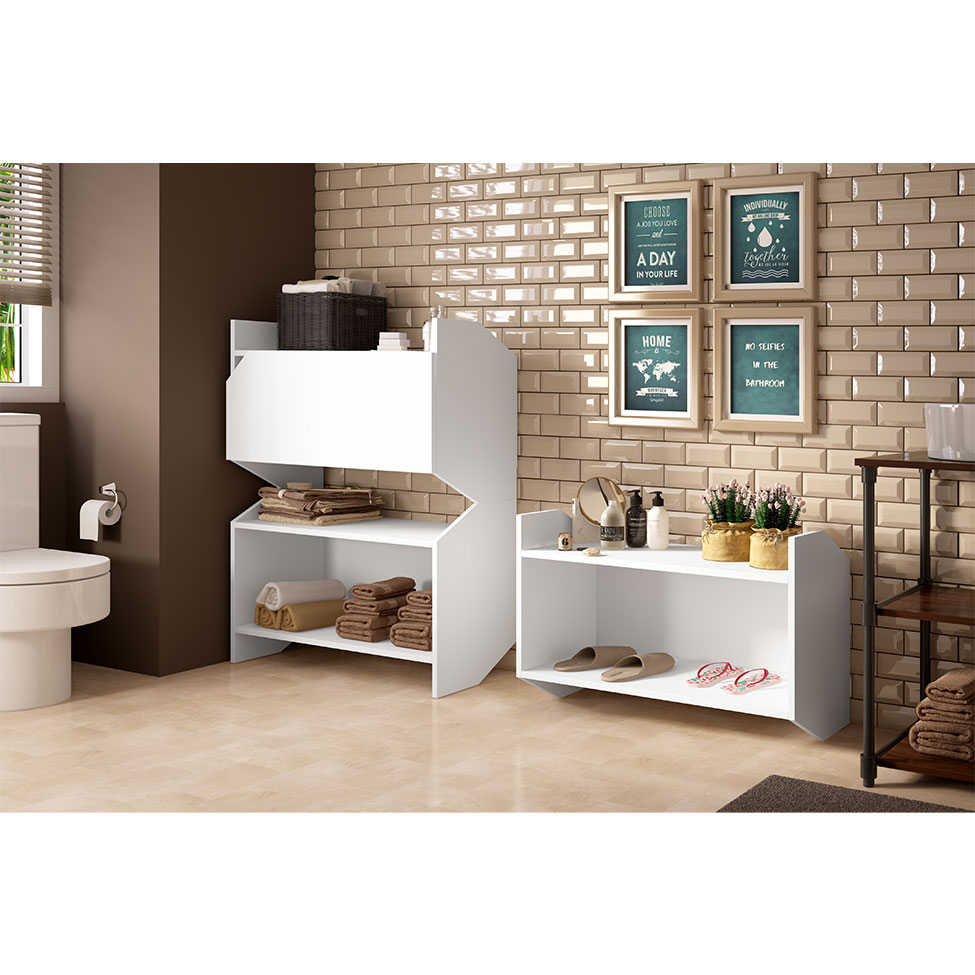 Estante Modular Soul 1 PT Branca