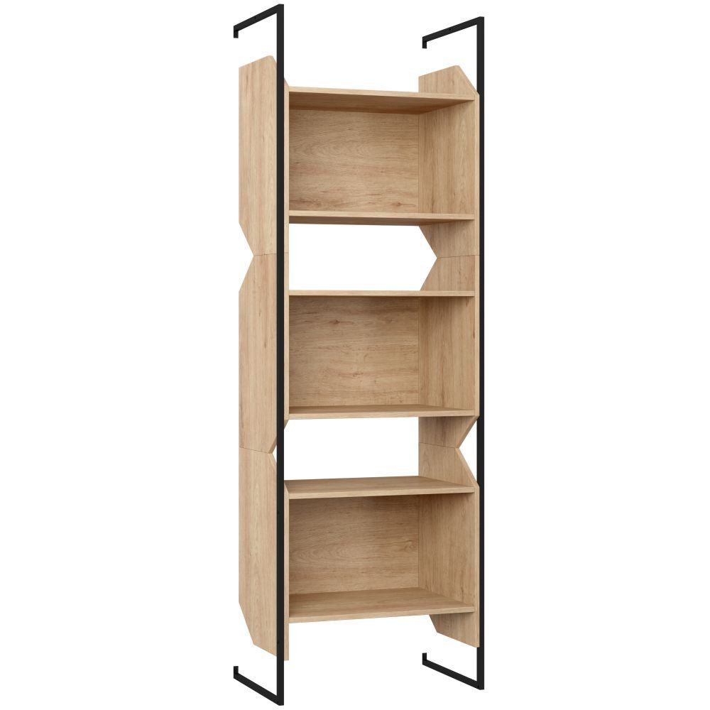 Estante Multiuso Tripla Soul 1006 com Suporte e Nichos Branco - BE Mobiliário
