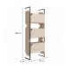 Estante Suspensa Soul 3 PT Nature