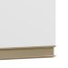 Armário Aéreo Cook 1 Porta Aveiro e Branco 70 cm