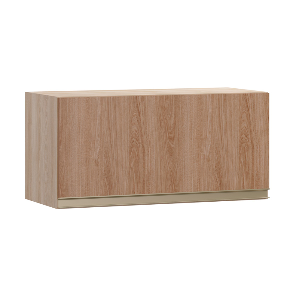 Armário Aéreo Cook 1 Porta Aveiro e Madeira 70 cm