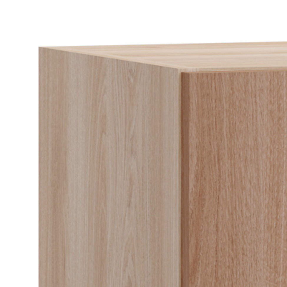 Armário Aéreo Cook 1 Porta Aveiro e Madeira 70 cm