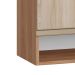 Armário Aéreo Cook ll 3 Portas Madeira e Aveiro 120 cm