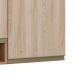 Armário Aéreo Cook ll 3 Portas Madeira e Aveiro 120 cm