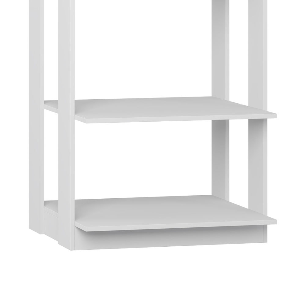 Armário Clothes com Espelho 2 PT Branco