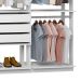 Guarda-Roupa Solteiro Modulado Clothes 3 Gavetas Branco