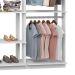 Guarda-Roupa Solteiro Modulado Clothes Branco