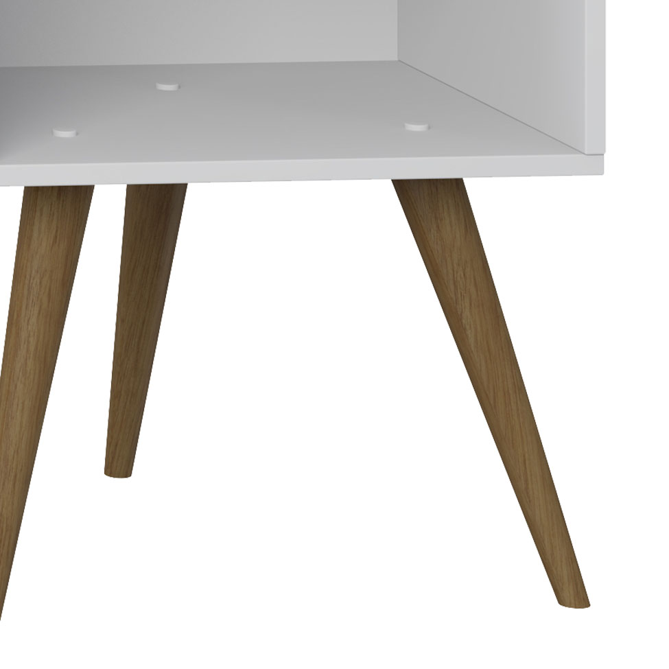 Mesa de Cabeceira Anubis Branca