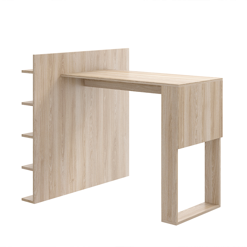 Mesa de Cozinha Retangular com Estante Smart Aveiro