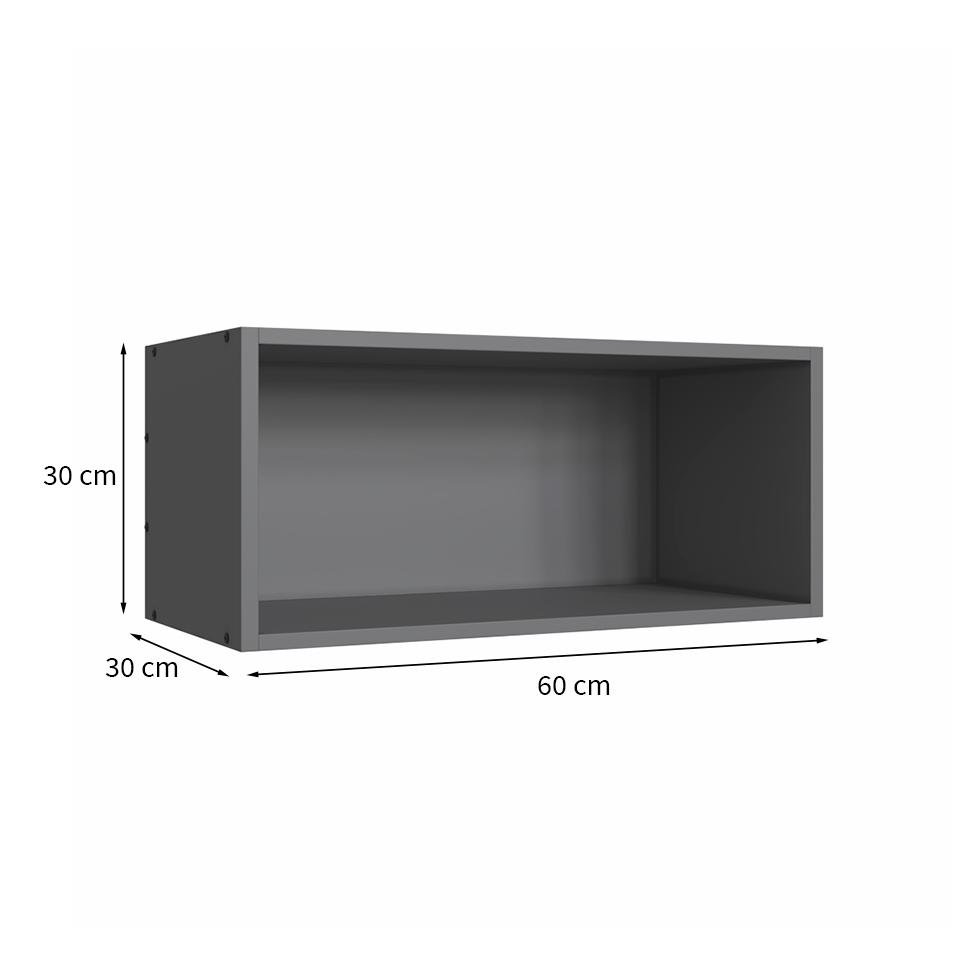 Nicho Mov Grafite 60 cm