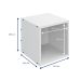 Nicho Mov III Branco 30 cm