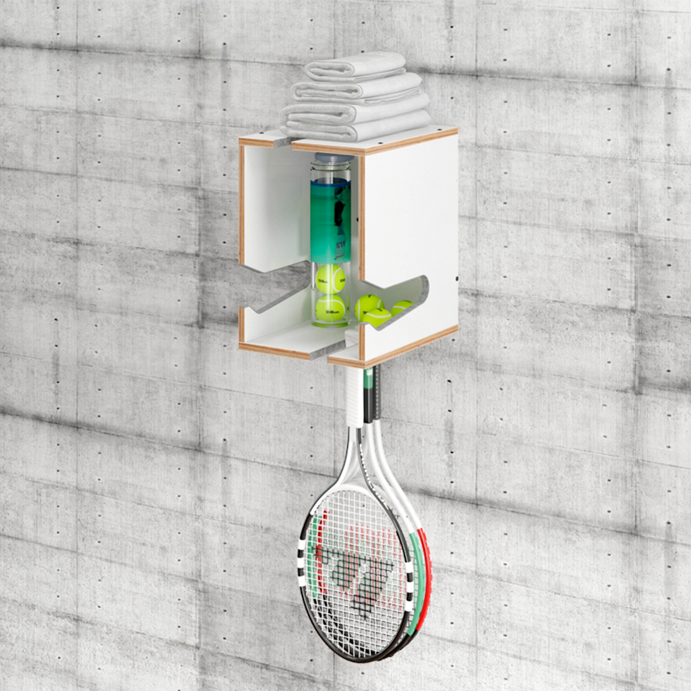 Nicho Suporte Easy Branco 28 cm