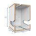 Nicho Suporte Easy Branco 28 cm