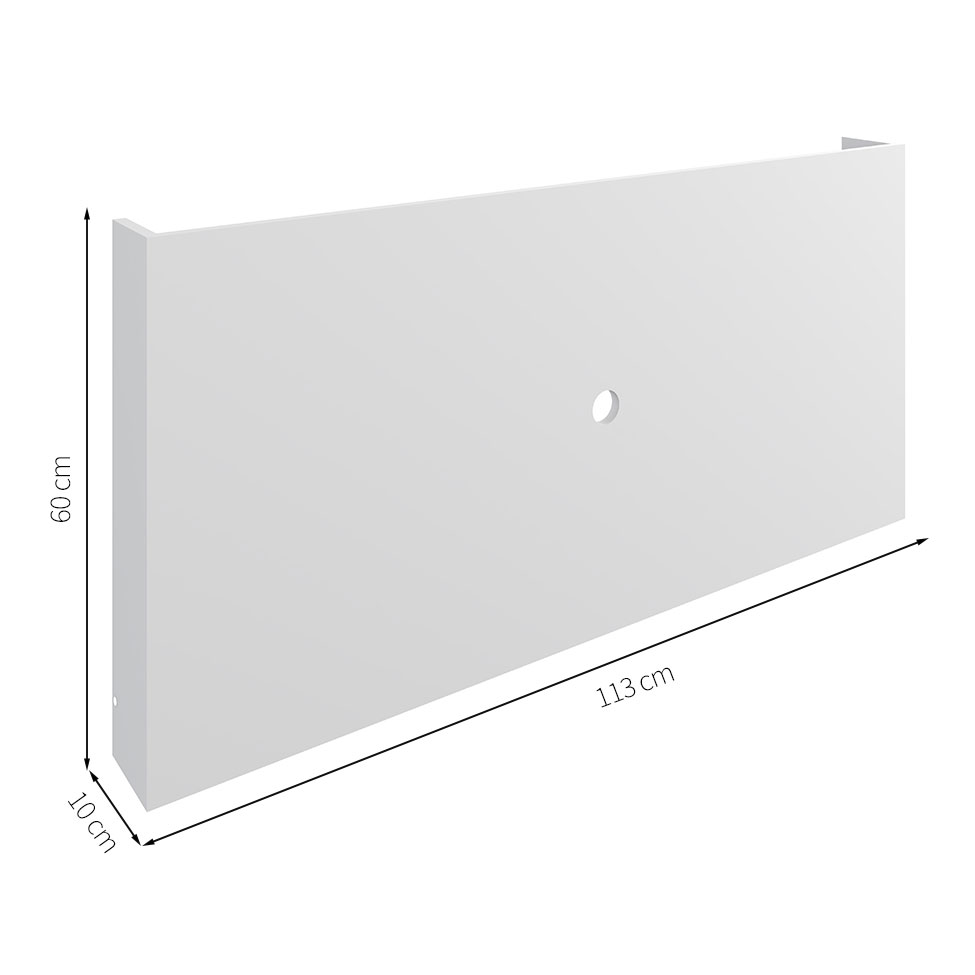 Painel para TV até 40 Polegadas Mov Branco