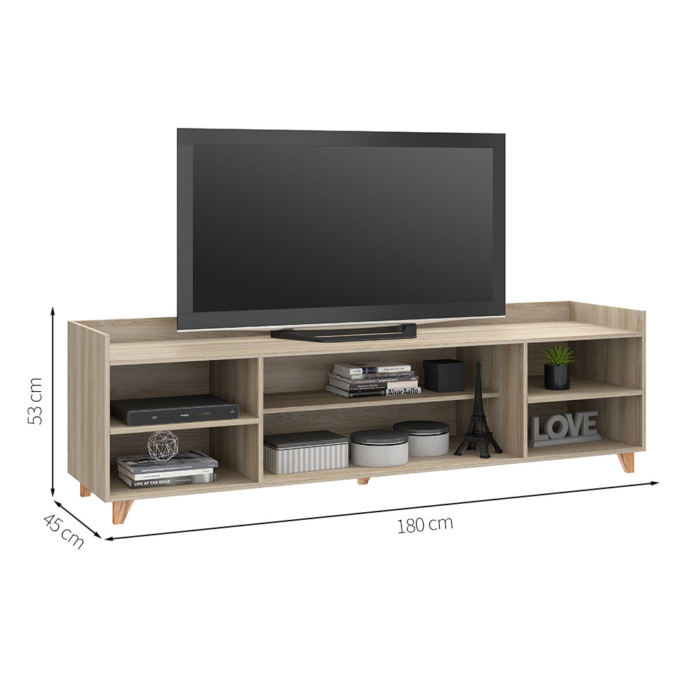 Rack Aurora Aveiro 180 cm