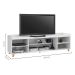Rack Aurora Branco 180 cm