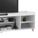 Rack Aurora Branco 180 cm