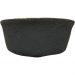 Cesta com Alça Decorativo em Palha 45cm Preto