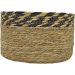Kit 3 Cestos em Palha Organizadores Decorativos Multitamanhos Palha