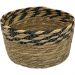 Kit 3 Cestos em Palha Organizadores Decorativos Multitamanhos Palha