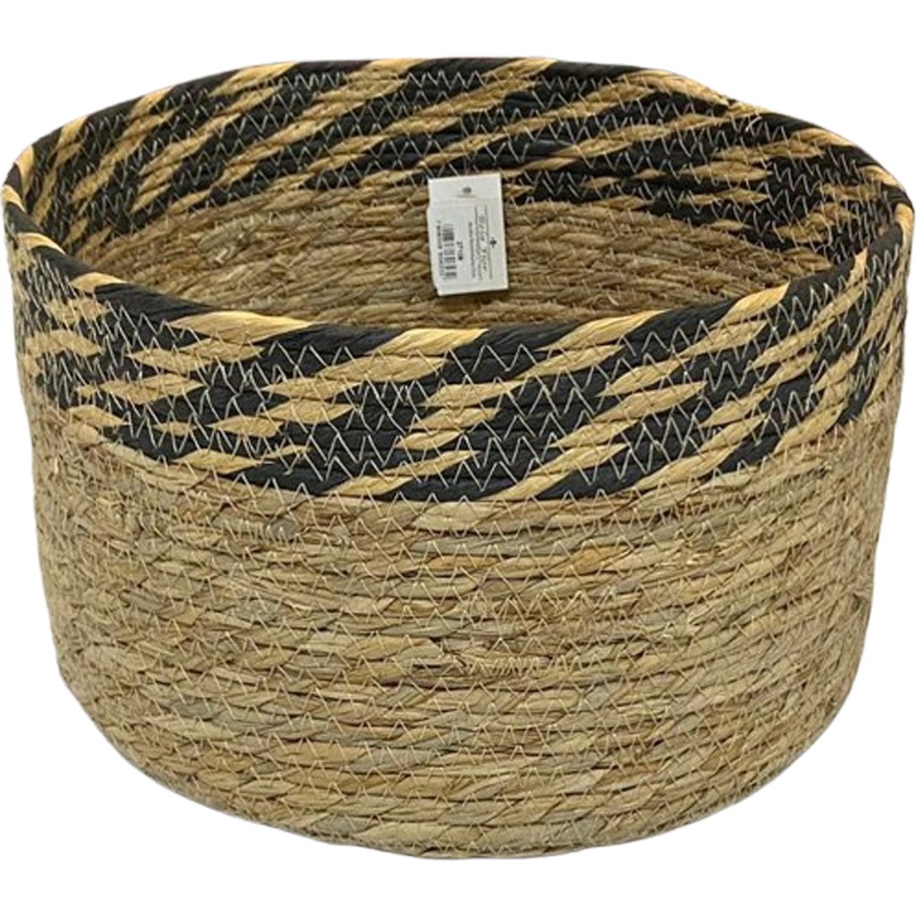 Kit 3 Cestos em Palha Organizadores Decorativos Multitamanhos Palha