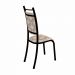 Conjunto Mesa Redonda Verona com Tampo Vidro e 4 Cadeiras BM Tubulares