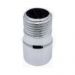 Extensor Prolongador Curto 1/2 Torneira Chuveiro Cromado