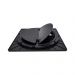 Ralo Anti-inseto Quadrado 10x10cm + Porta Grelha Preto Luxo