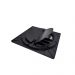 Ralo Anti-inseto Quadrado 15x15cm + Porta Grelha Preto Luxo