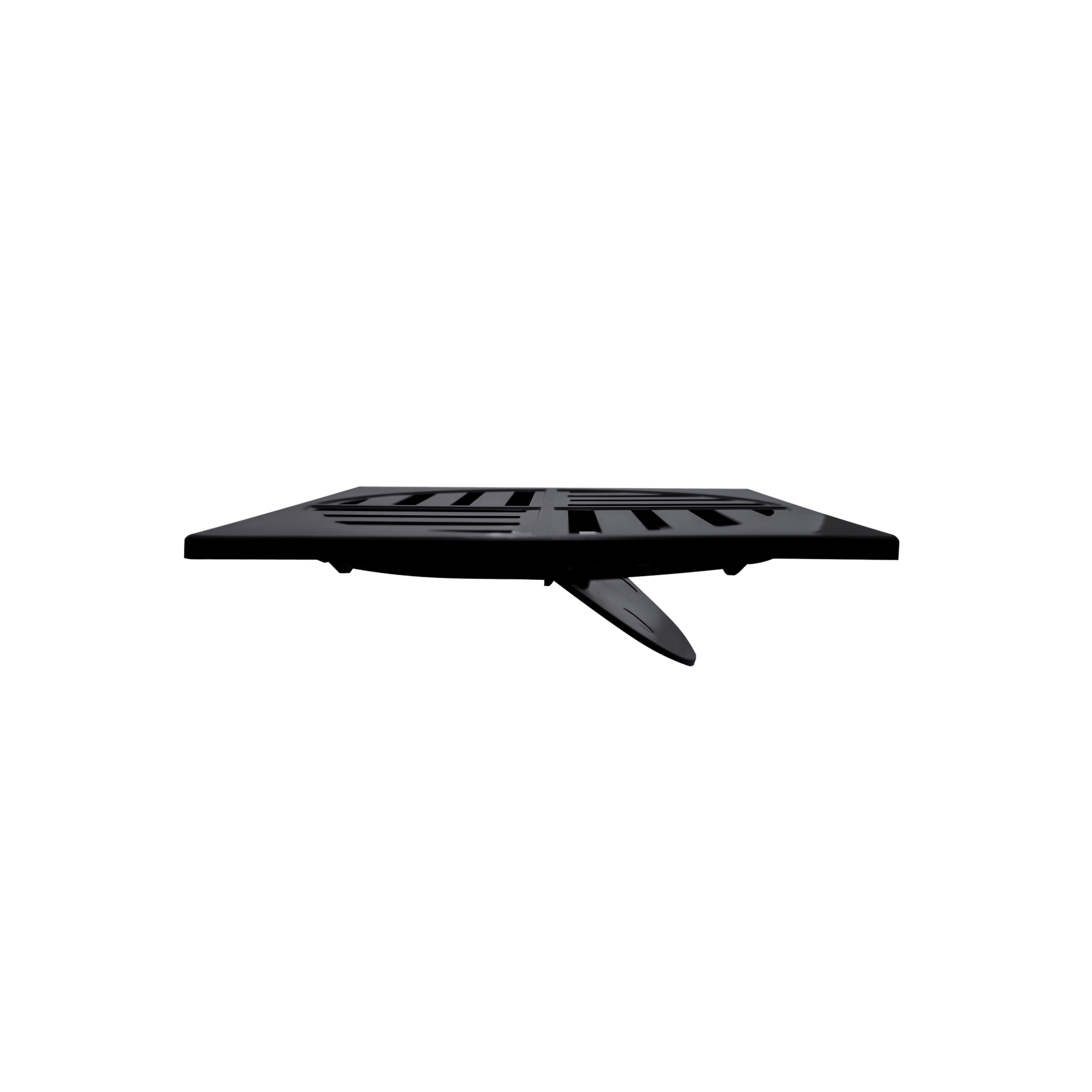 Ralo Anti-inseto Quadrado 15x15cm + Porta Grelha Preto Luxo