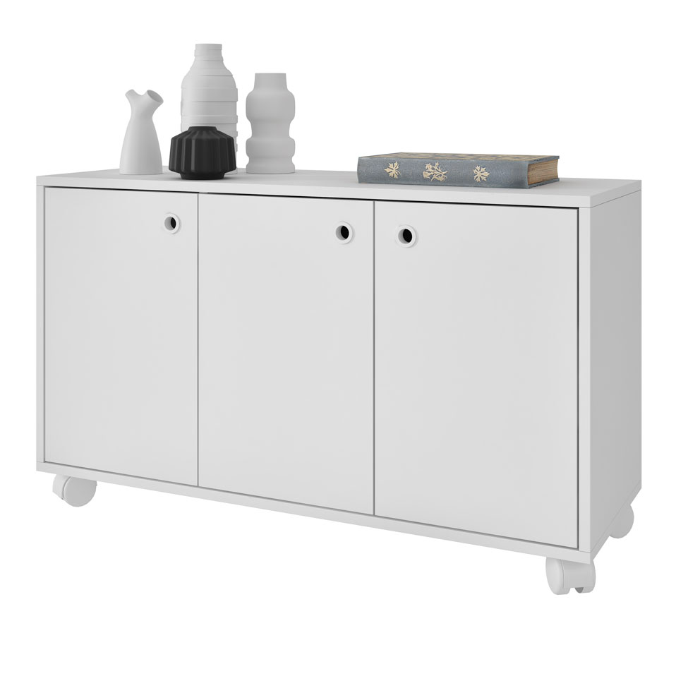 Armário Albireo 3 PT Branco