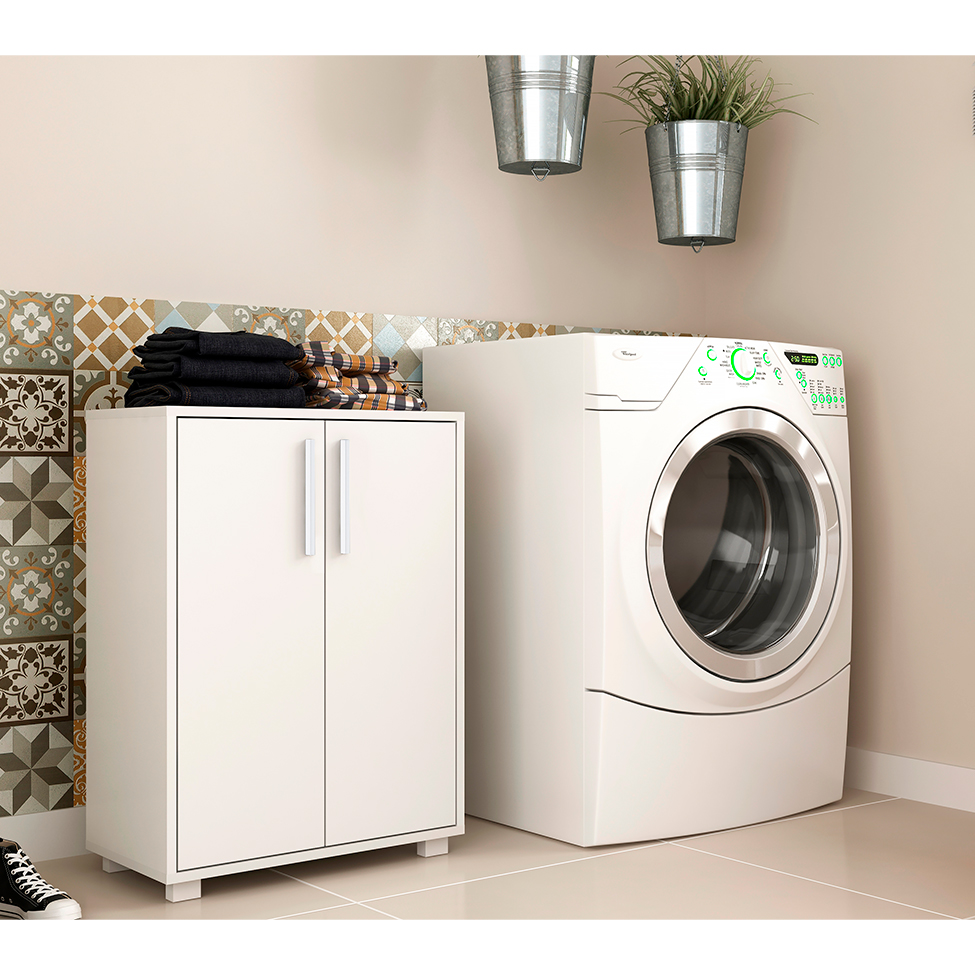 Armário Multiúso Kind IV 2 PT Branco
