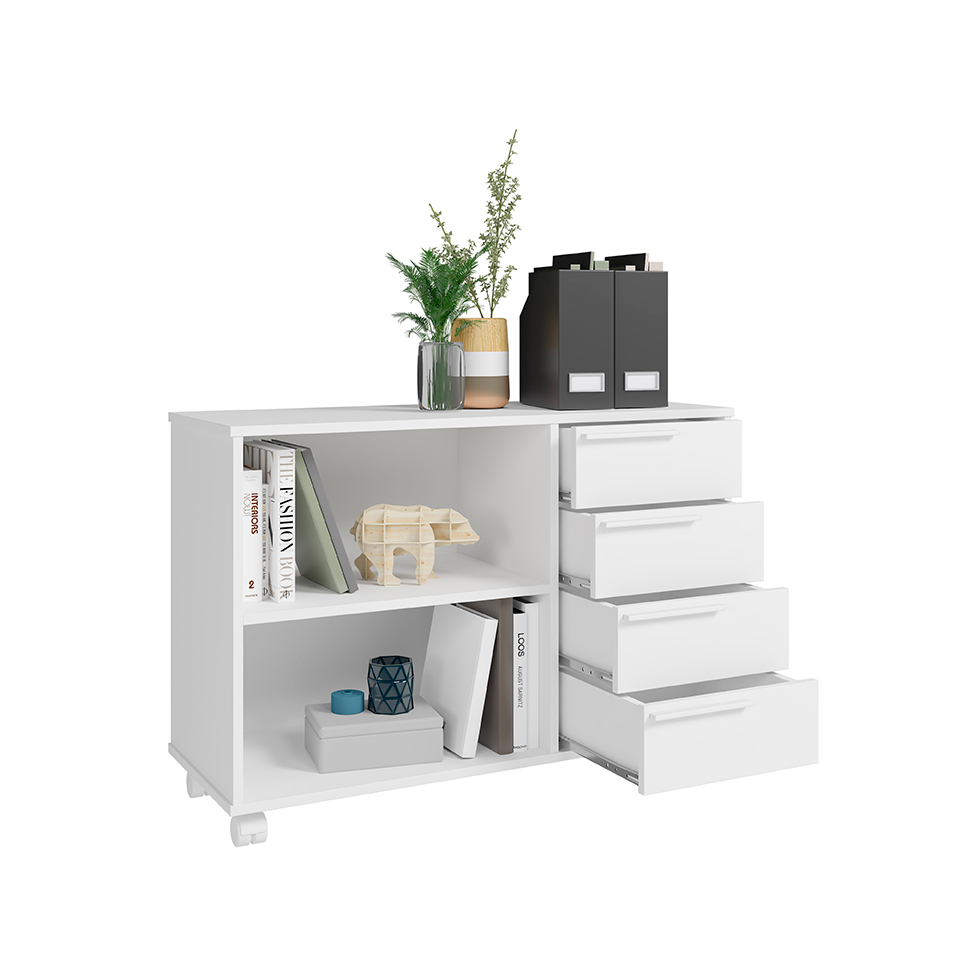 Armário de Escritório Office 4 GV Branco